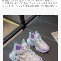 スニーカー23cmの画像