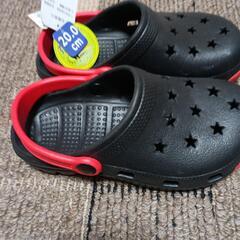 新品未使用子供用サンダル20cmの画像