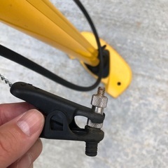 自転車の空気入れの画像