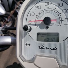YAMAHA ビーノ　水冷 AY02  2021年モデル　超低走行　レッドの画像
