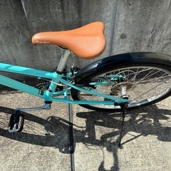 コーダーブルーム 中古 自転車 子供自転車 買取 マットブルー KhodaaBloom asson 24インチ アッソンの画像