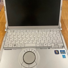 レッツノート　Panasonic Core i5  CF-N10 SSD128GB メモリー12GB(upgrade) Offceの画像