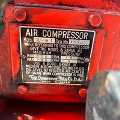200V　富士コンプレッサーの画像