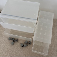 無印良品　MUJI 収納アイテム　約29アイテム一式（一部100均アイテムあり）の画像