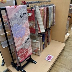 【ドリーム川西店御来店限定】☆ジモティー見たよ割引してますよ♪☆　着物/浴衣/羽織／帯/袋帯/名古屋帯/小物類など　中古品の画像