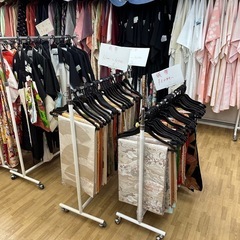 【ドリーム川西店御来店限定】☆ジモティー見たよ割引してますよ♪☆　着物/浴衣/羽織／帯/袋帯/名古屋帯/小物類など　中古品の画像