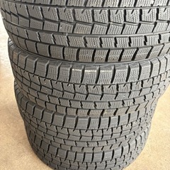 DUNLOP WINTER MAXX wm01 165/60R15 2019年製　6.5分山の画像