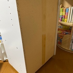 キャスター付　2段　カラーボックス　カラボ　棚　の画像