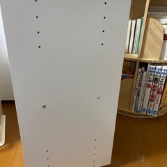 キャスター付　2段　カラーボックス　カラボ　棚　の画像