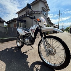 走行4000km ヤマハ　XTZ125 セロー好きも　外装ピカピカ　ワンオーナーの画像