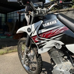 走行4000km ヤマハ　XTZ125 セロー好きも　外装ピカピカ　ワンオーナーの画像