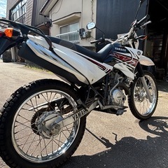 走行4000km ヤマハ　XTZ125 セロー好きも　外装ピカピカ　ワンオーナーの画像