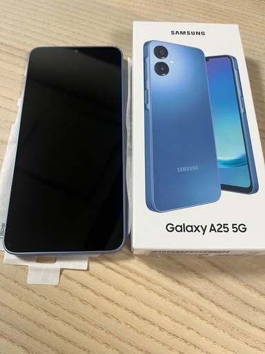 新品未使用galaxyA25 5G sim free
