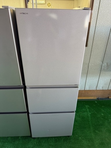 日立 
ノンフロン冷凍冷蔵庫 265L R-27KV