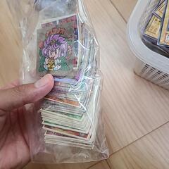 昔のビックリマン、遊戯王カードまとめの画像