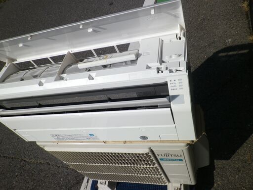 FUJITSU/富士通8～10畳用エアコンnocria内部クリーン機能付AS-258EE6