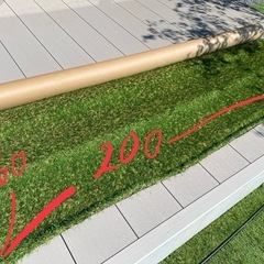 防草草シートと人工芝セットの画像