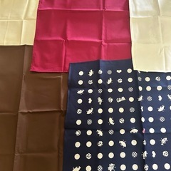 🌸【新品未使用】風呂敷・お弁当包み布 5点セット 上品な和柄 多目的に使えますの画像