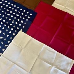 🌸【新品未使用】風呂敷・お弁当包み布 5点セット 上品な和柄 多目的に使えますの画像