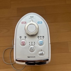 コイズミ　家電　温風　送風の画像