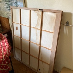 障子　スクリーン　演劇　舞台　小道具　衝立　間仕切り　パーテション　目隠し　屏風　DIY 7枚の画像