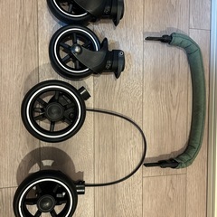 Joie 　ジョイー　ベビーカー　チャイルドシートドッキングパーツ　未使用レインカバー付き　使用回数数回　箱ありの画像