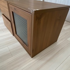 収納ボックス　キューブボックス2個の画像