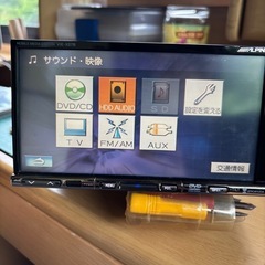 アルパインナビVIE-X07Bの画像