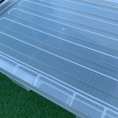 クリヤーケース　小物入れの画像