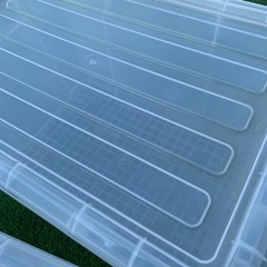 クリヤーケース　小物入れの画像