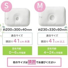 ジオピロー Ｓ ベビー枕の画像
