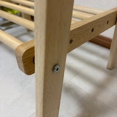 【無料】木製ハンガーラックの画像