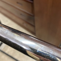 H 2509-095 ハンガーラック 高さ調節可能 キャスター付き キズ 汚れありの画像