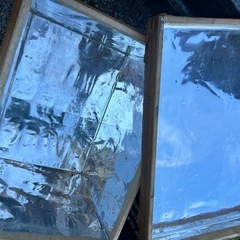 茶箱　大小各１　昭和50年代頃　レトロの画像