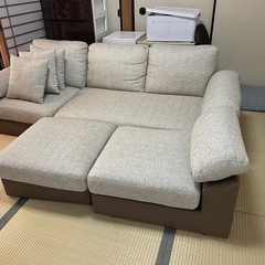 ３人掛けソファー　超美品の画像