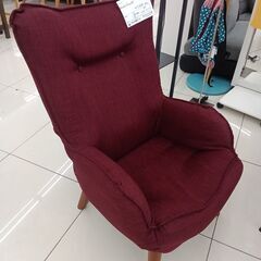 ★リユースのサカイ日立店★HJ7661 ドウシシャ チェア ワインレッド H93.5×D75×W60 クリーニング済み の画像