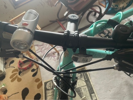 自転車ビアンキクロスバイク