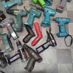 電動工具　ジャンク品扱い　マキタ日立工機　インパクトドライバードリルドライバーの画像