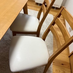 ダイニングテーブル5点セットの画像