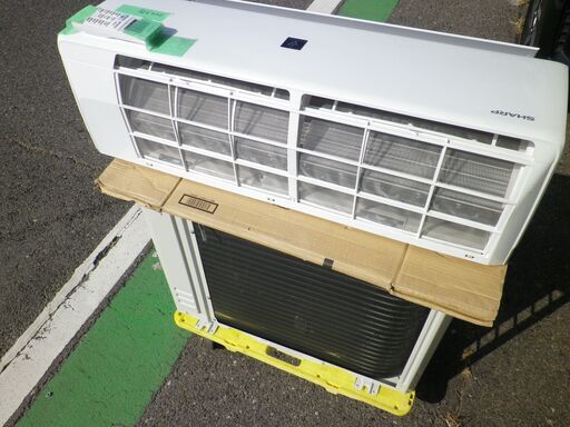 シャープ　6～8畳用　エアコン　AC-22PFT-W　高濃度プラズマクラスター7000搭載　2023年
