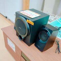 SONY アクティブスピーカーシステム SRS-D5 動作確認済み【こちらは店舗です。浜村鹿野温泉ICから3分 買取本舗 宮本リサイクル 営業時間9～19時 定休日水曜のみ←連絡できませんm(_ _)m】の画像