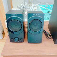 SONY アクティブスピーカーシステム SRS-D5 動作確認済み【こちらは店舗です。浜村鹿野温泉ICから3分 買取本舗 宮本リサイクル 営業時間9～19時 定休日水曜のみ←連絡できませんm(_ _)m】の画像