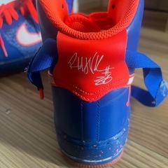ブルーNIKE◆AIR FORCE 1 エアフォースハイコンフォートの画像
