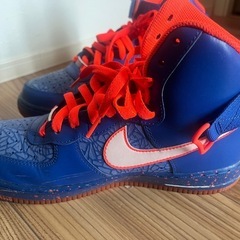 ブルーNIKE◆AIR FORCE 1 エアフォースハイコンフォートの画像