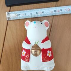 薬師堂　光堂作　干支置物　ネズミ　子の画像