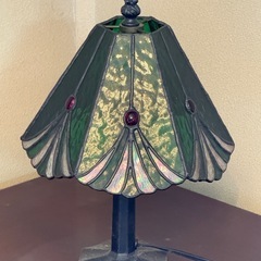ハンドメイド　ステンドグラス照明の画像