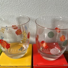 コップ　湯呑み　ちょきんぎょの画像