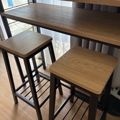 机椅子セットの画像