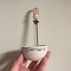 No.74レードル型ガーデンポット　ハンドメイド　植木鉢　多肉植...