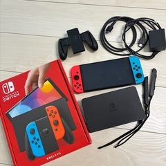 【有機EL Switch】本体　ソフトセット（あつ森、ピクミン、リングフィット）の画像